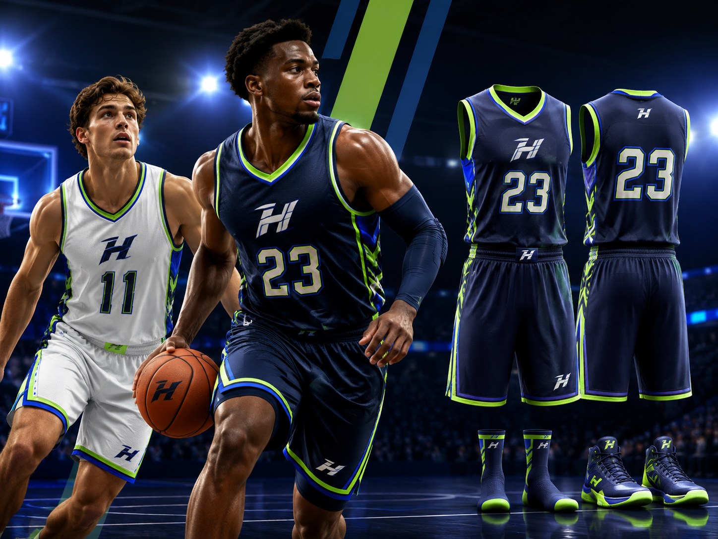 Basketball uniforms