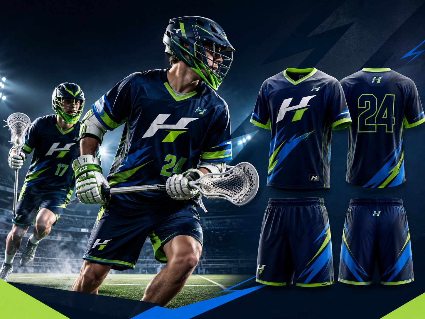 Lacrosse uniforms